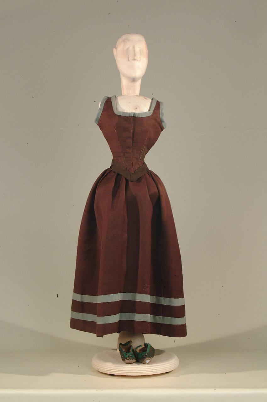 Popolana (abito di marionetta) di Compagnia Carlo Colla e Figli - ambito Italia settentrionale (seconda metà sec. XIX)