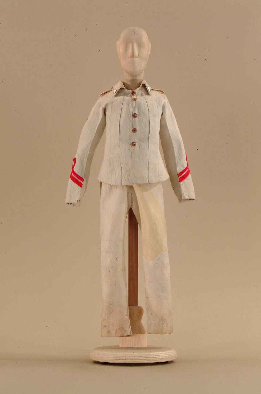 Ufficiale bianco (abito di marionetta) (prima metà sec. XX)