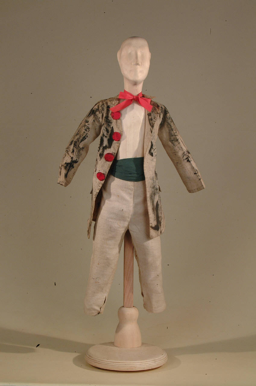 Straccione (abito di marionetta) di Compagnia Carlo Colla e Figli - ambito Italia settentrionale (prima metà sec. XX)