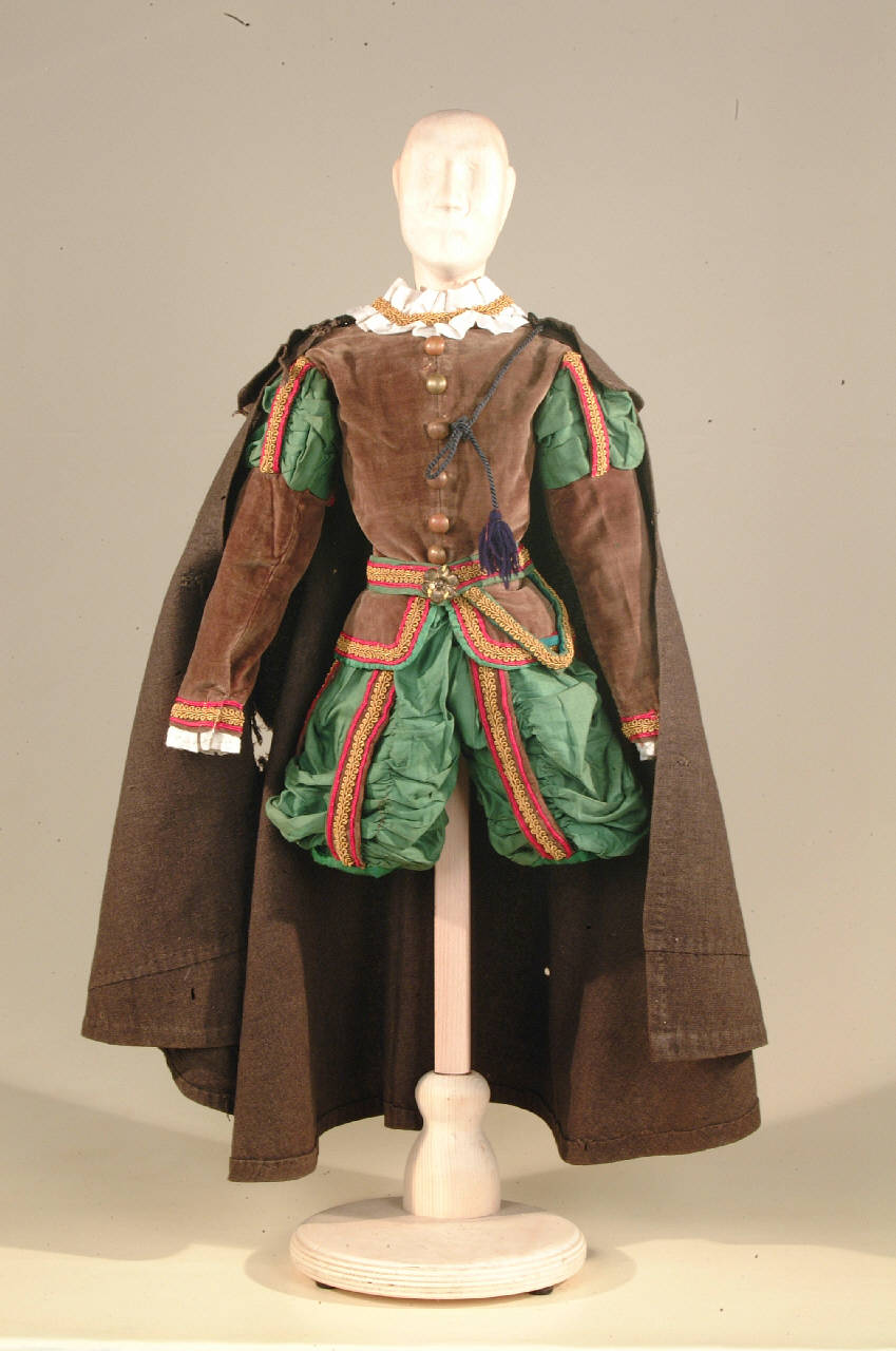 Avventuriero (abito di marionetta) (seconda metà sec. XIX)