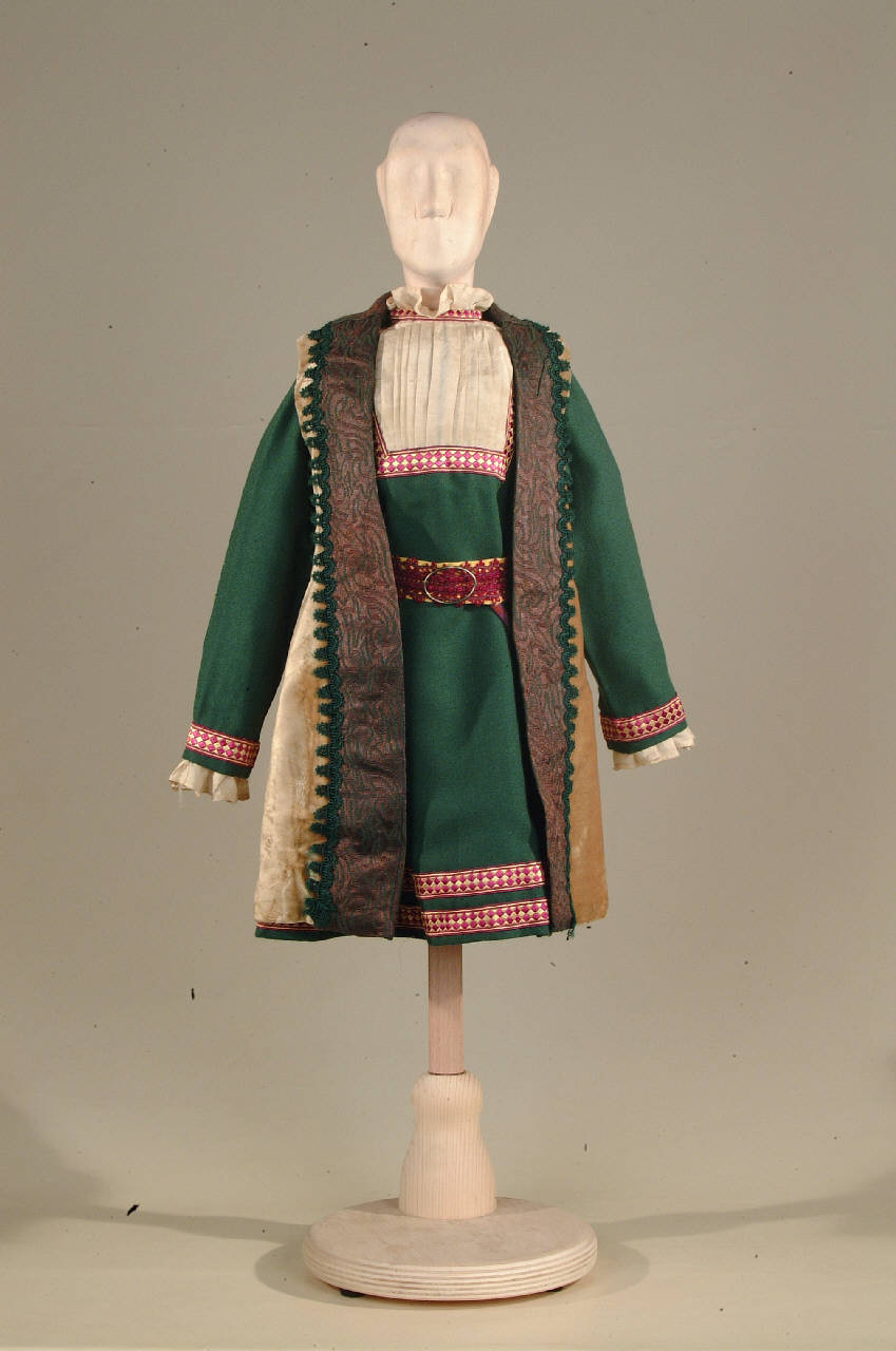 Paggio Gutierrez (abito di marionetta) di Lanino, Mariapia - ambito lombardo (seconda metà sec. XX)