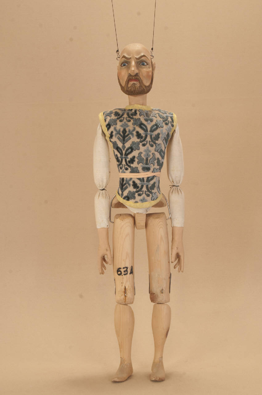 Frate (marionetta) di Citterio, Franco - ambito milanese (seconda metà sec. XX)