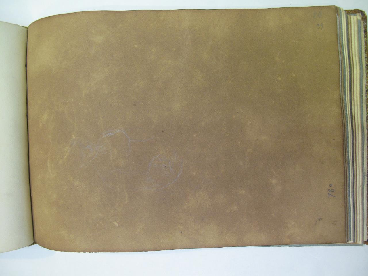 Schizzo di maternità, nudo femminile (disegno) di Hayez, Francesco (primo quarto||primo quarto sec. XIX||sec. XIX)