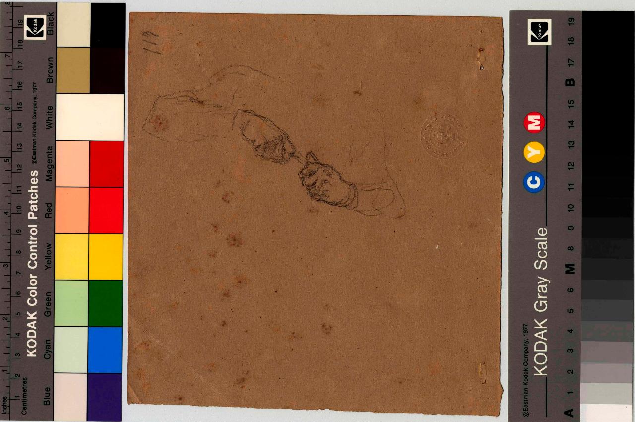 Mani, mani (disegno) di Hayez, Francesco (metà sec. XIX)