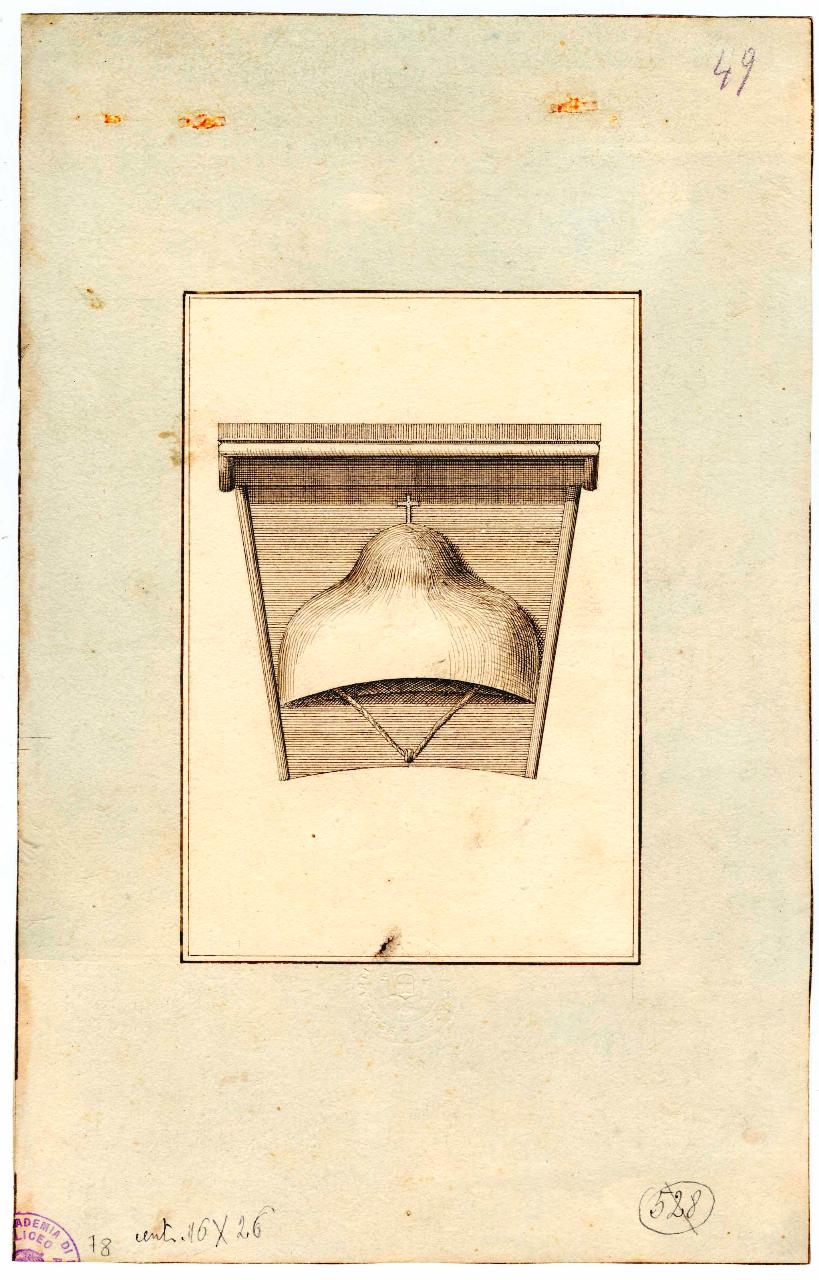 Simbolo probabilmente religioso non ben identificabile, simbolo religioso (disegno) di Hayez, Francesco (metà sec. XIX)