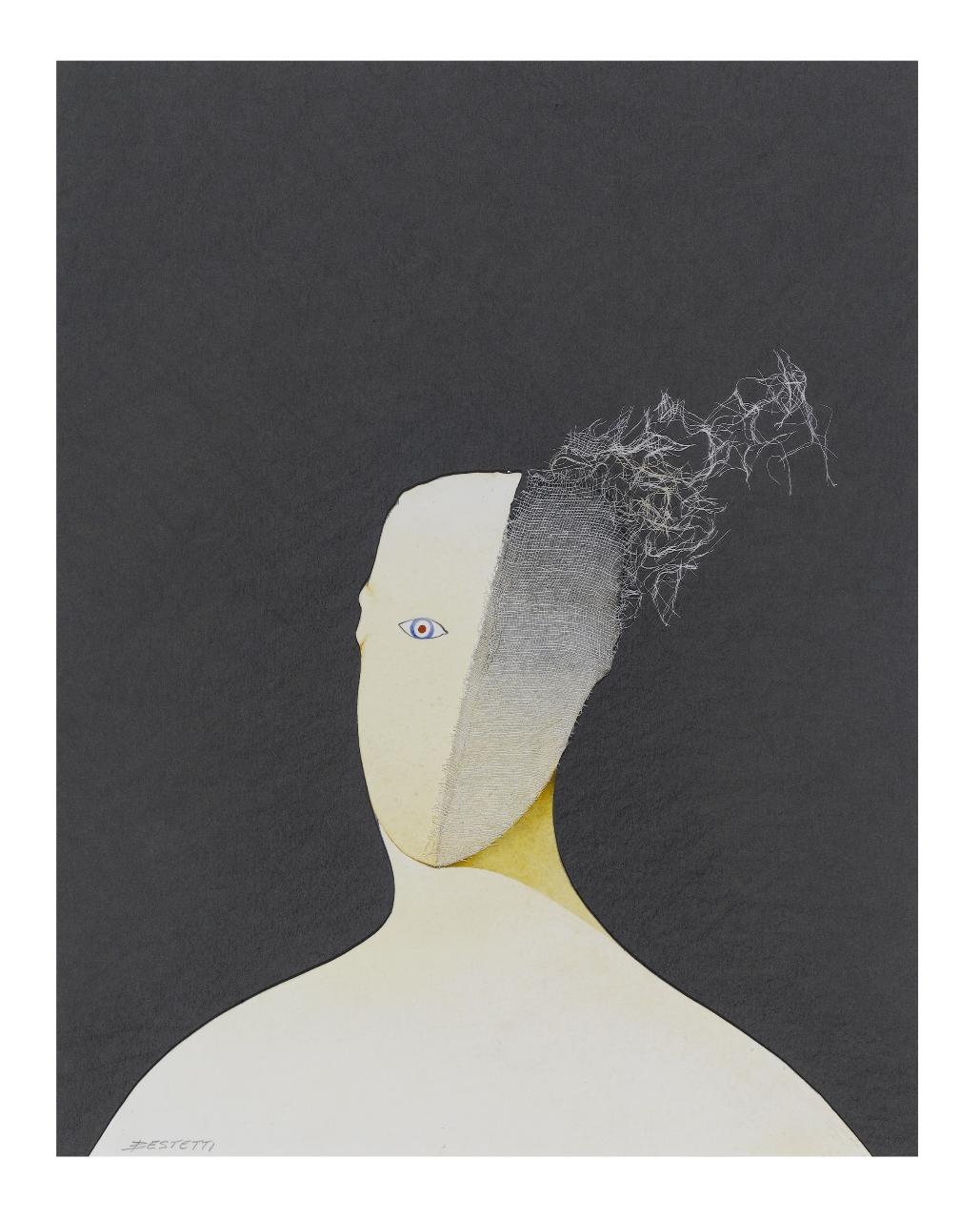 La peste, 1989. Copertina del libro omonimo di Albert Camus (disegno) di Bestetti, Pietro (sec. XX)
