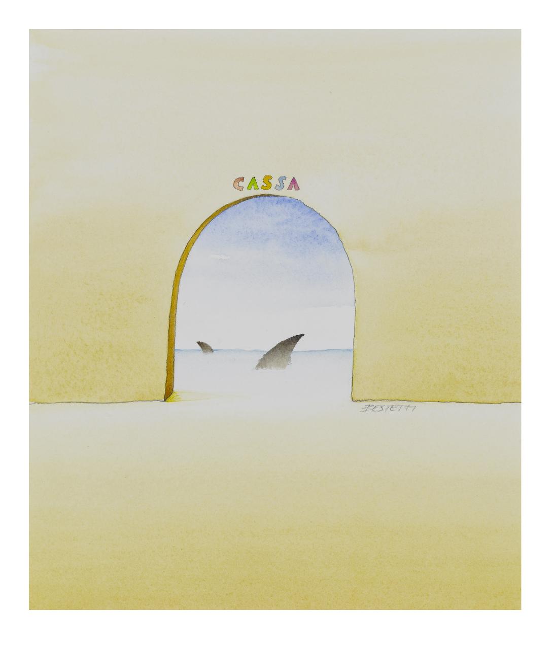 Banche, tassi falsi allo sportello, 1993. Copertina de Il mondo num. 36 13/09/1993 (disegno) di Bestetti, Pietro (sec. XX)