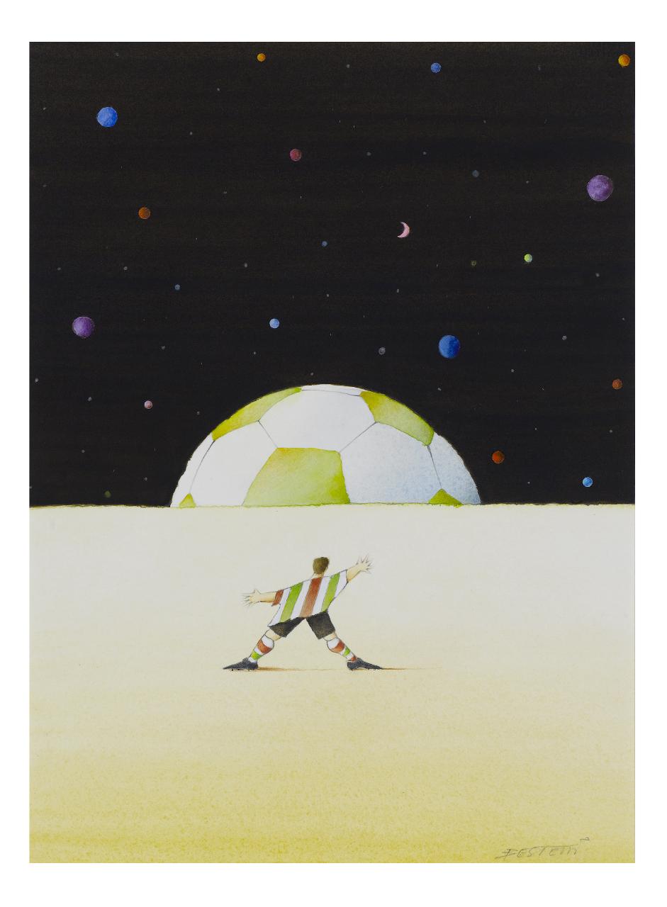 La Gazzetta dello Sport, proposta di copertina, 2000. Inizio campionato 2000/2001 (disegno) di Bestetti, Pietro (sec. XXI)