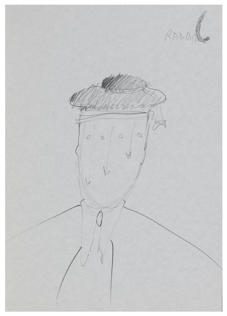 Giustizia all'italiana, 1984. Disegno preparatorio per la copertina de Il Mondo num. 20 14/05/1984 (disegno) di Bestetti, Pietro (sec. XX)