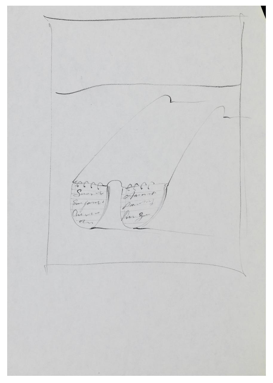 I conti dell'Italia. Disegno preparatorio per la copertina de Il Mondo num. 22 01/06/1987 (disegno) di Bestetti, Pietro (sec. XX)