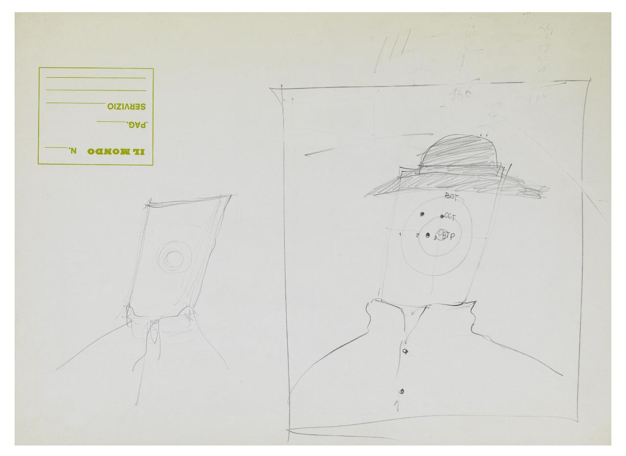 Dove investire nel 1990. Disegno preparatorio per la copertina de Il Mondo num. 45, 06/11/1989 (disegno) di Bestetti, Pietro (sec. XX)