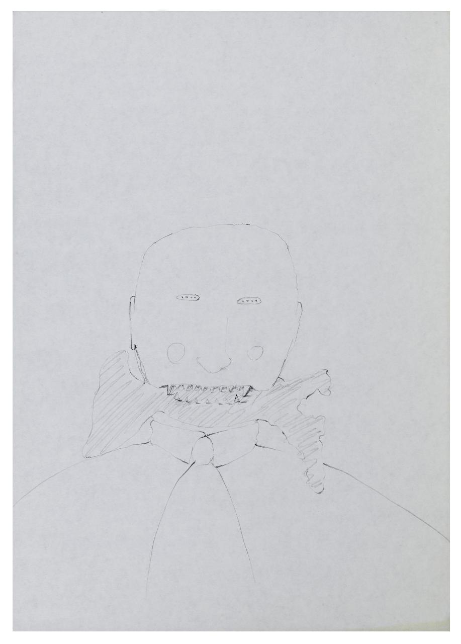 I Forchettoni, 1992. Disegno preparatorio per la copertina de Il Mondo num. 28, 13/07/1992 (disegno) di Bestetti, Pietro (sec. XX)