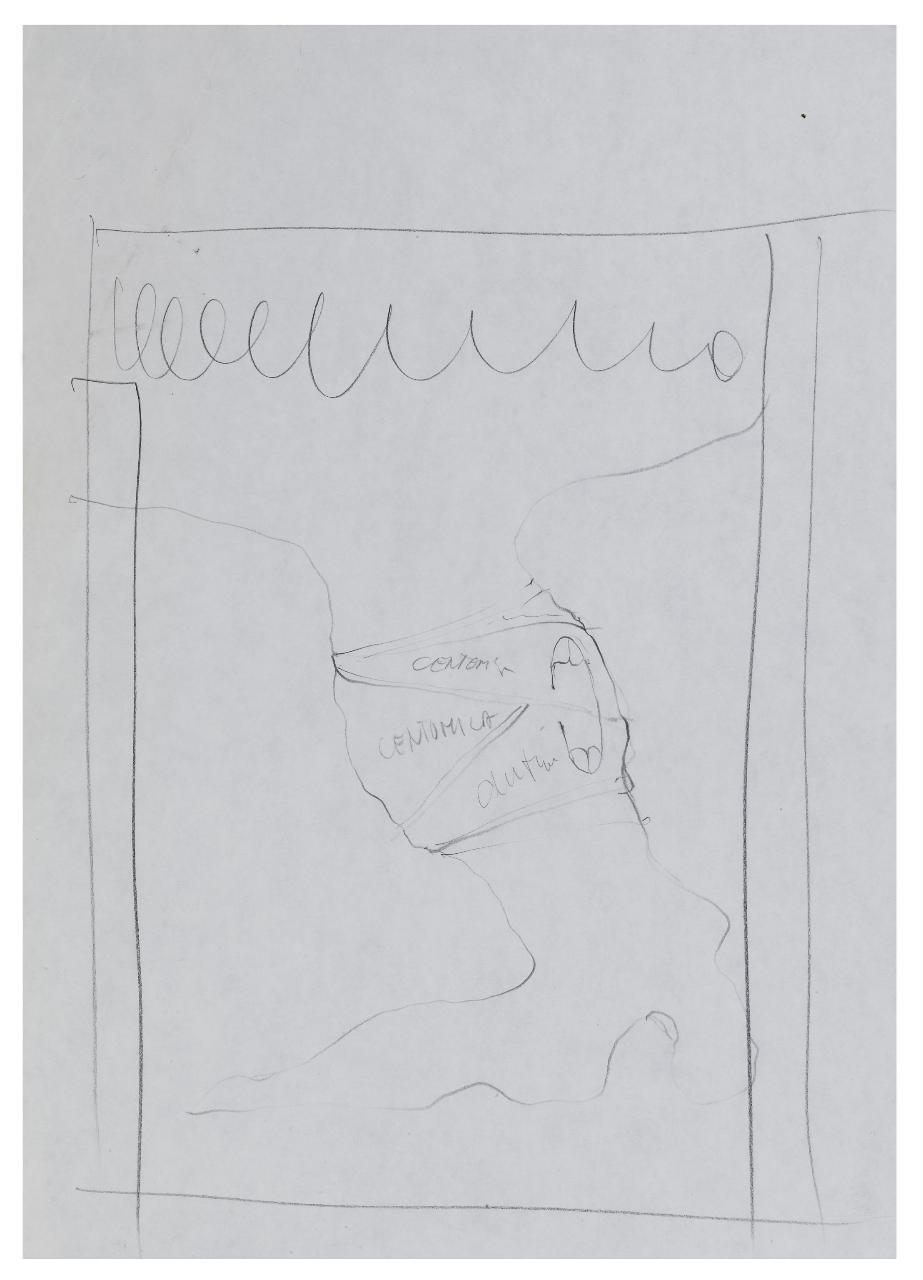 Sanità gratis addio,1992. Disegno preparatorio per la copertina de Il Mondo num. 41, 12/10/1992 (disegno) di Bestetti, Pietro (sec. XX)