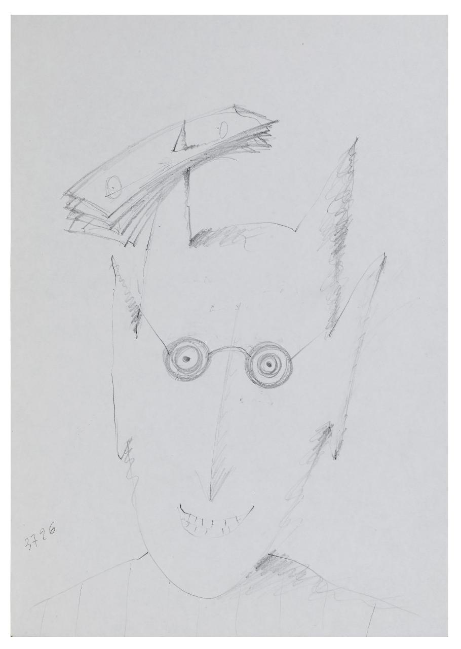 Gli insospettabili. Disegno preparatorio per la copertina de Il Mondo num. 4, 01/02/1993 (disegno) di Bestetti, Pietro (sec. XX)
