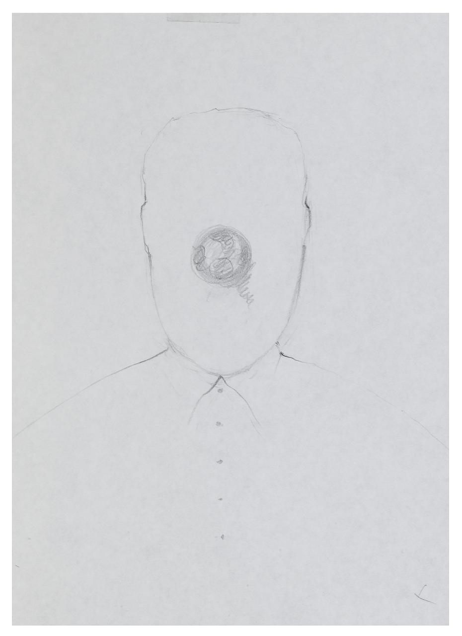 Prima comunicazione. Disegno preparatorio per la copertina di Uomini comunicazione, supplemento di Prima Comunicazione, giugno 1997 (disegno) di Bestetti, Pietro (sec. XX)