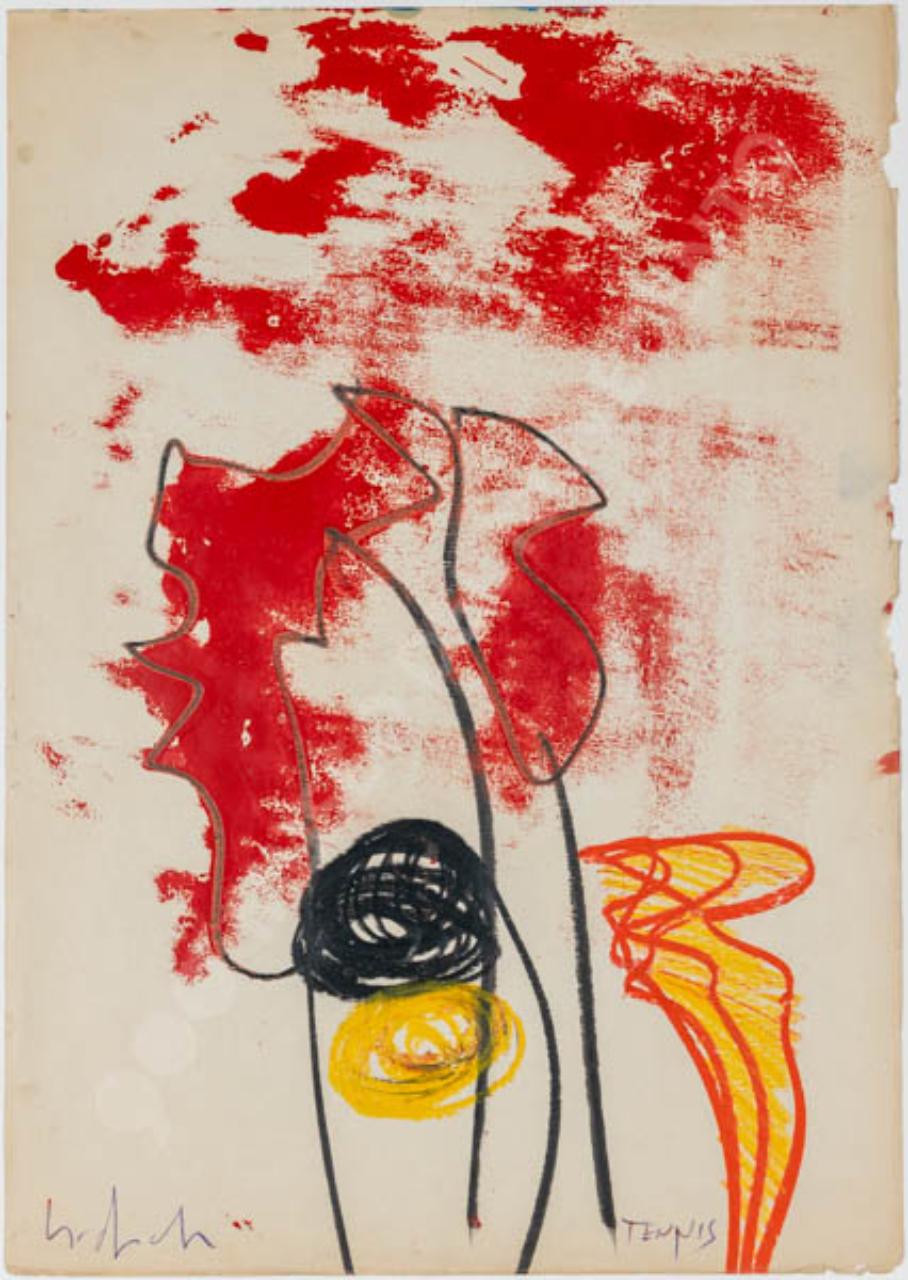 Tennis, sport (disegno) di Dangelo, Sergio (terzo quarto sec. XX)