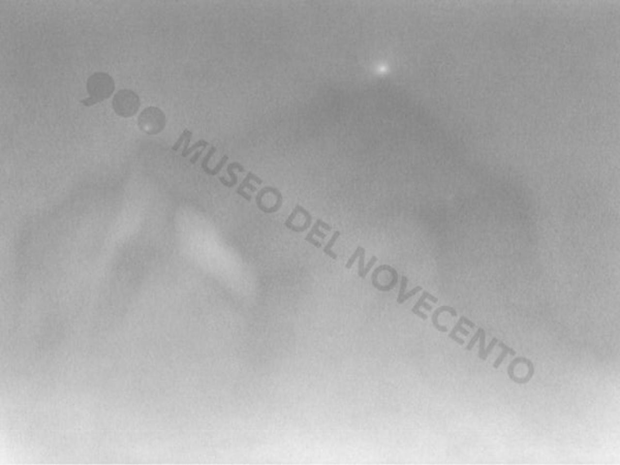 Monte Pellegrino (from the series Heimat), paesaggio con nebbia (disegno) di Costa, Giuseppe (sec. XXI)