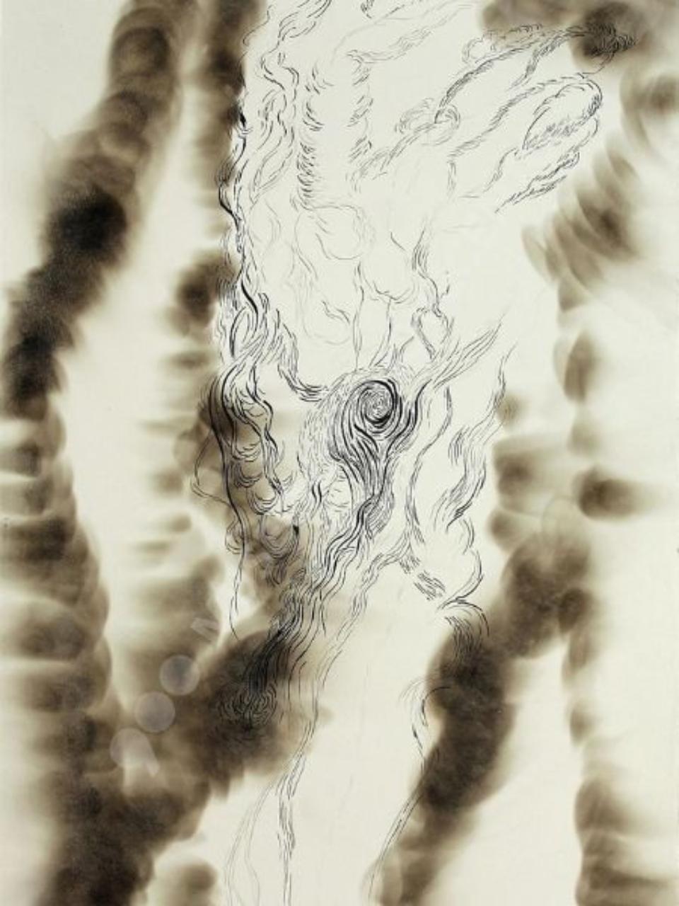 Vesta, composizione astratta (disegno) di Santamaria, Laura (sec. XXI)