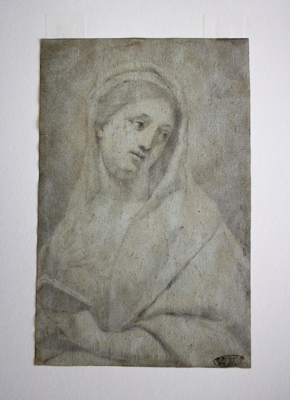 Madonna annunciata, Madonna annunciata (disegno) - ambito italiano (sec. XVIII)