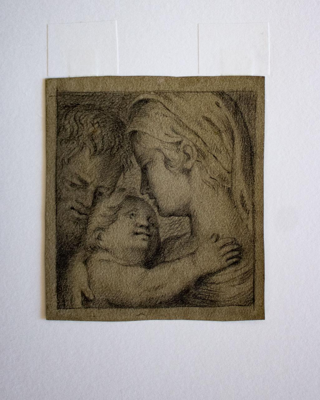 Sacra Famiglia, Sacra Famiglia (disegno) - ambito italiano (sec. XIX)