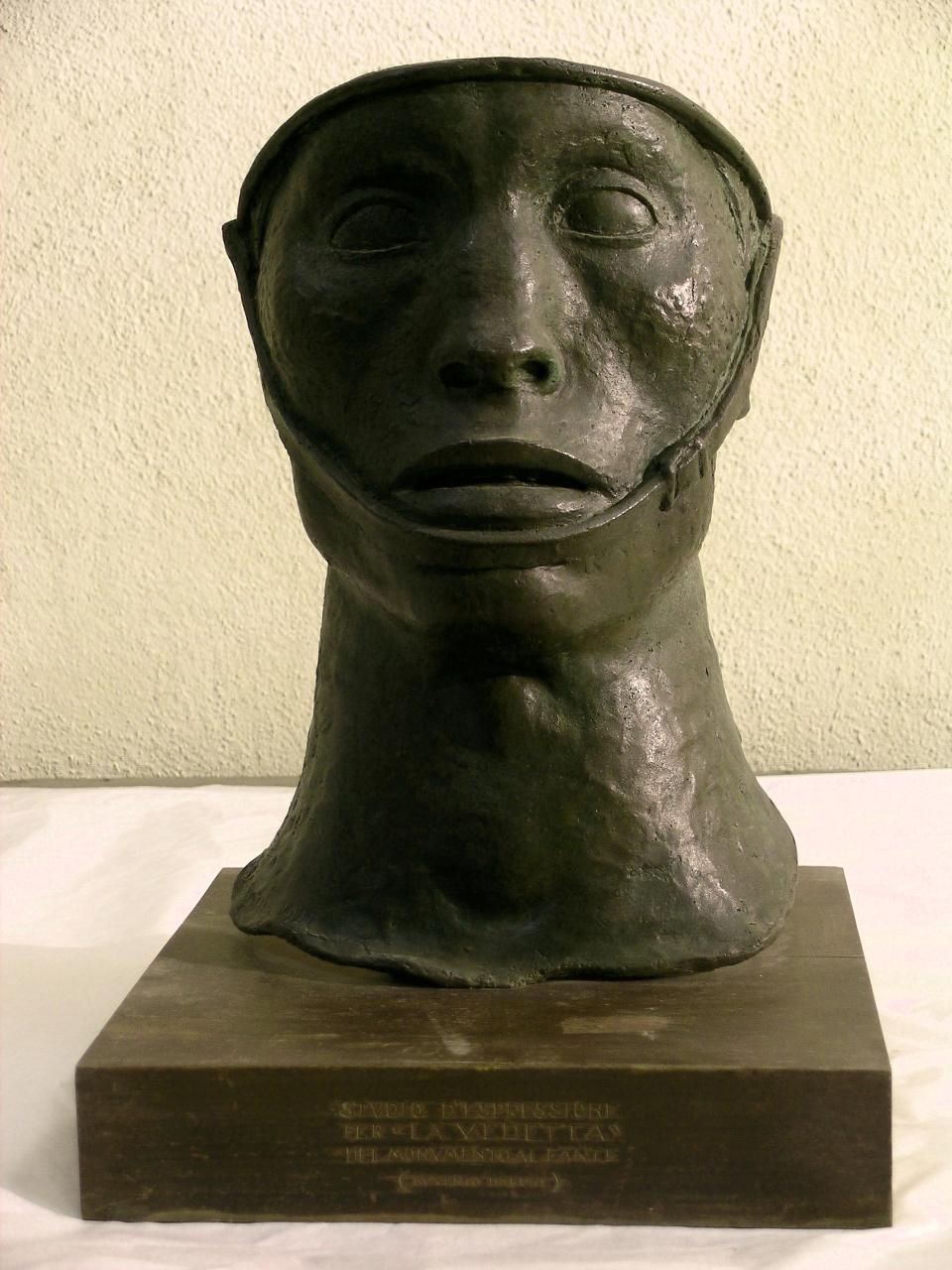 La Vedetta, testa di soldato (statua) di Baroni, Eugenio (sec. XX)