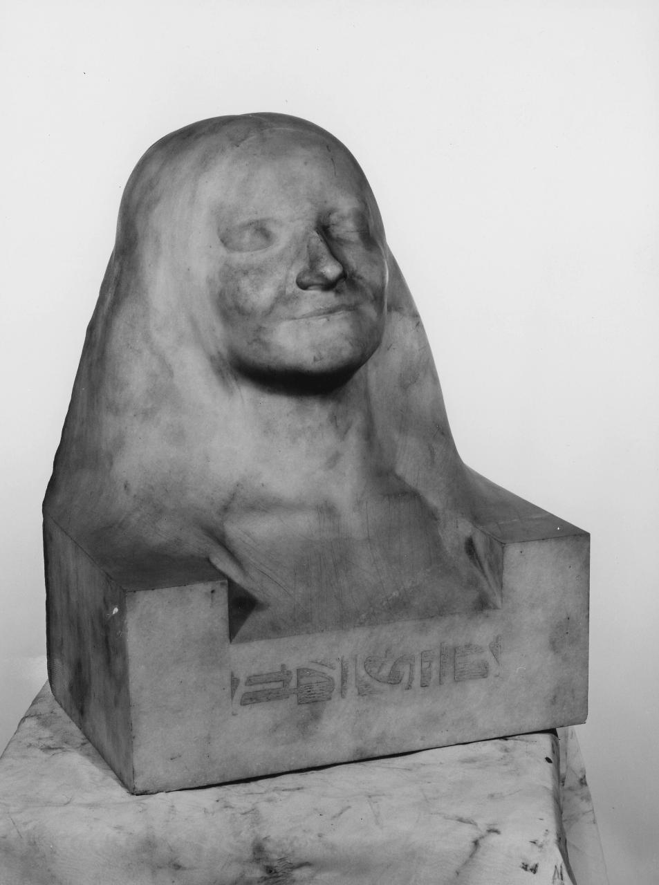 Enigma, testa di donna (testa) di Del Bò, Romolo (sec. XX)