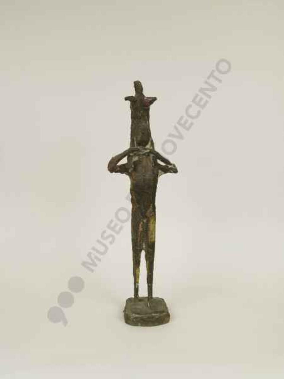 Giocoliere, figura umana (scultura) di Marini, Marino (sec. XX)