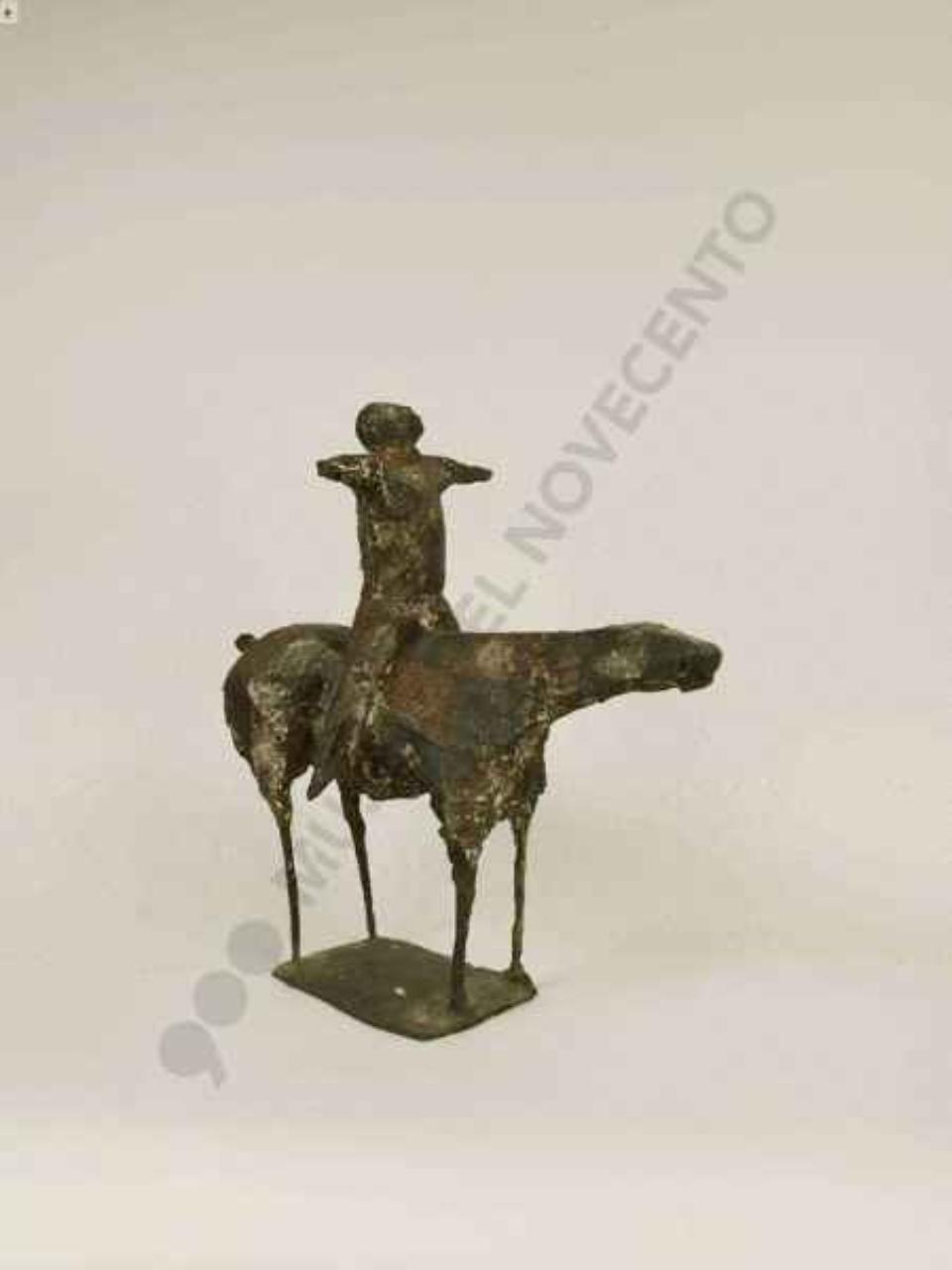 Piccolo cavaliere, Cavaliere (scultura) di Marini, Marino (sec. XX)