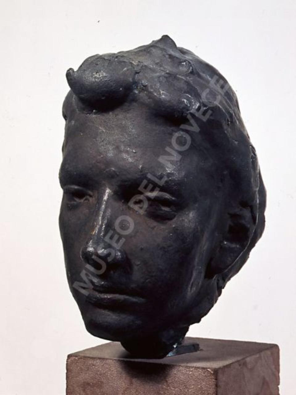 Testa di donna, Anna, ritratto femminile (scultura) di Manzù, Giacomo (sec. XX)