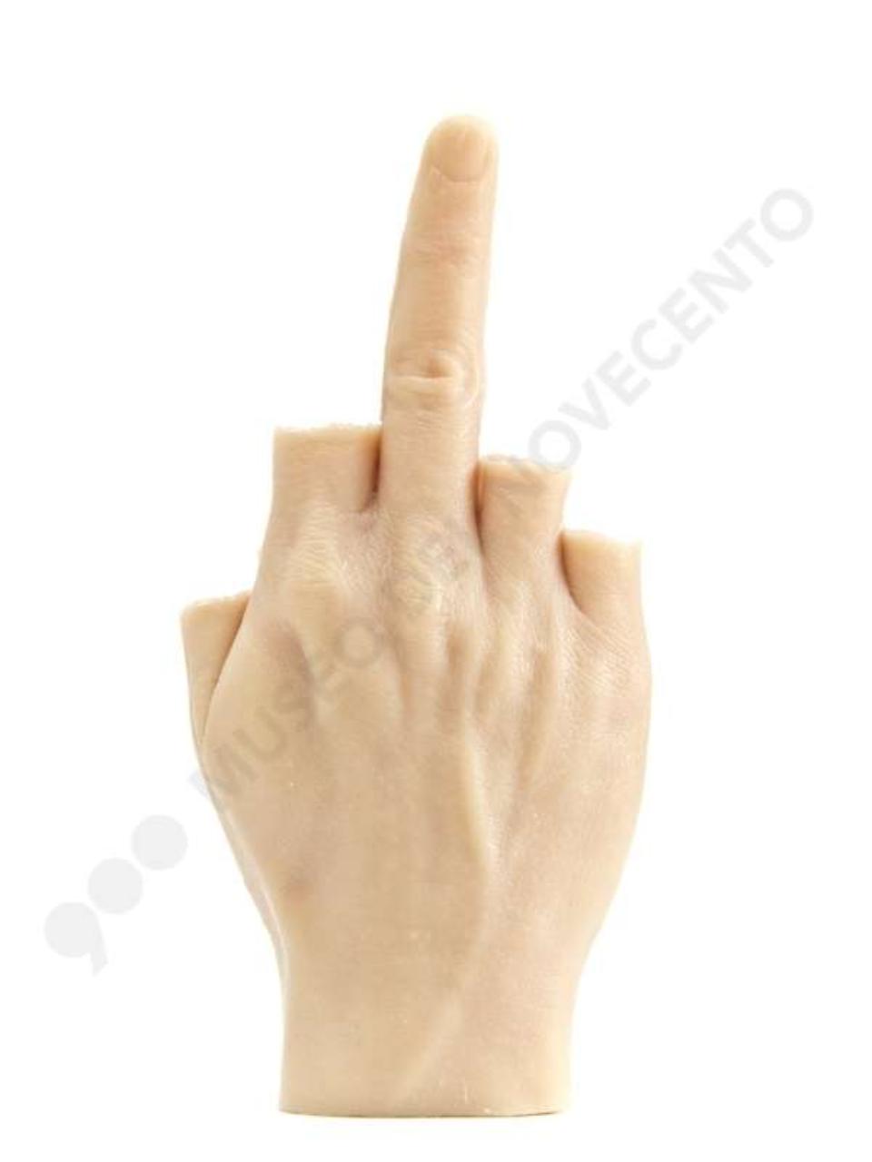 Senza titolo, mano (scultura) di Cattelan, Maurizio (sec. XXI)