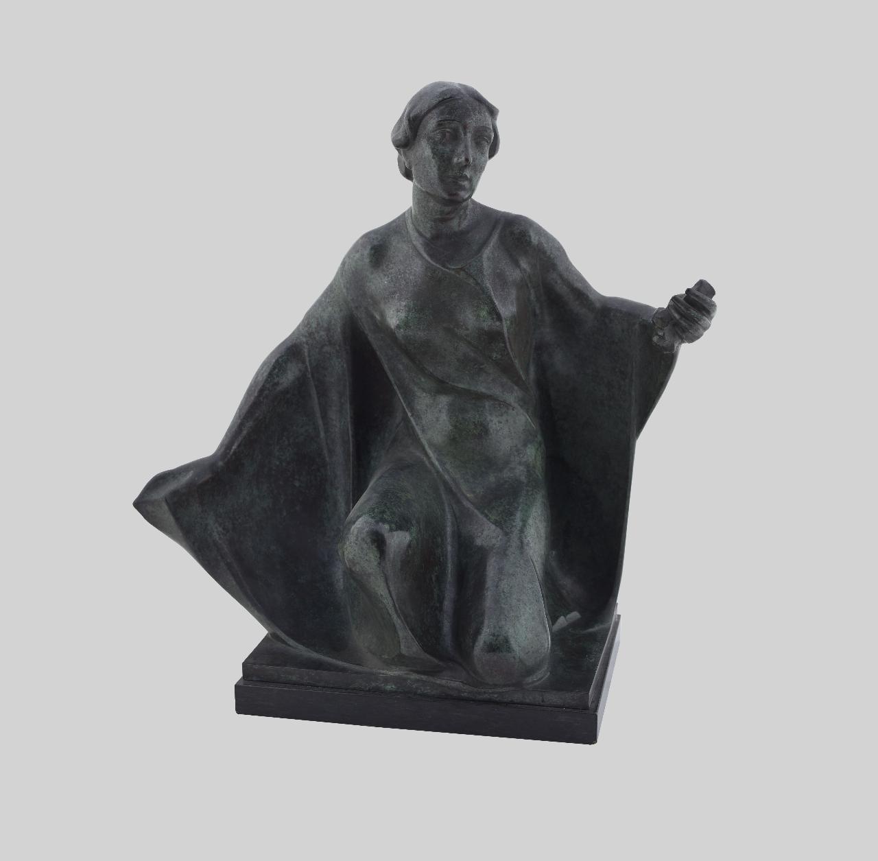 Risveglio, figura femminile (scultura) di Ravasco, Cesare (sec. XX)