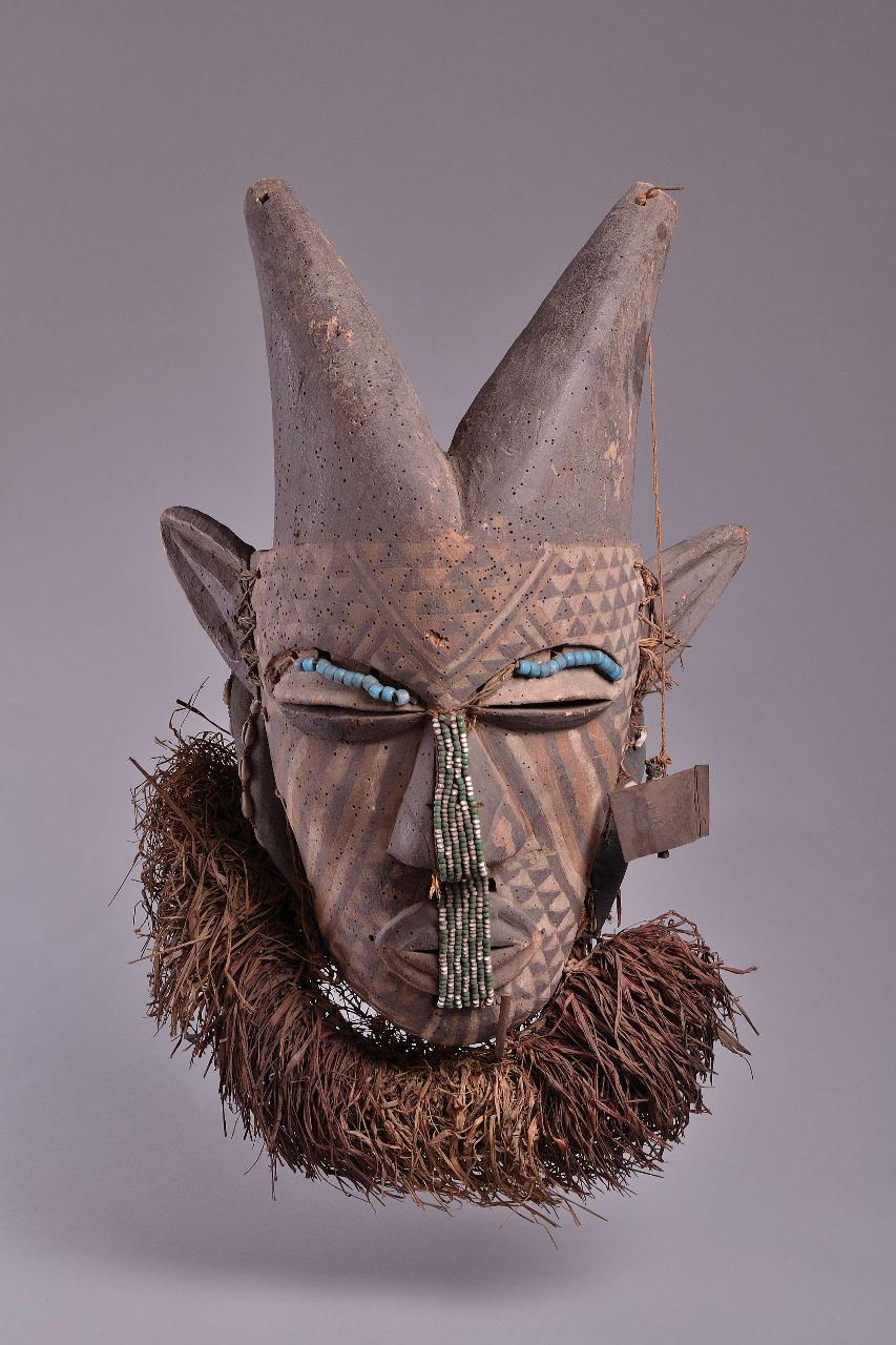 maschera - popolazione Bushongo (primo quarto sec. XX)