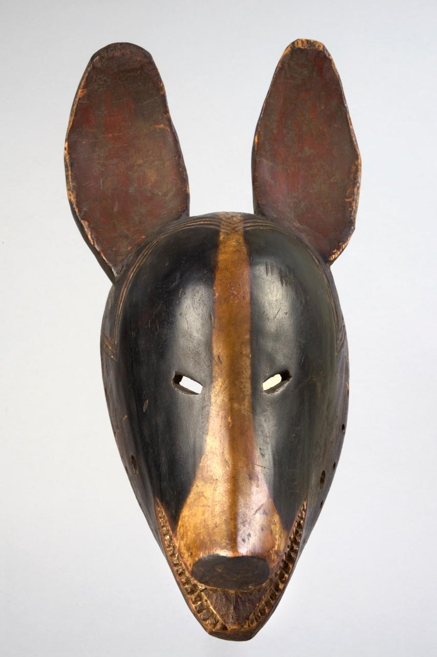 maschera di società di culto Dye - popolazione Guro (sec. XX)