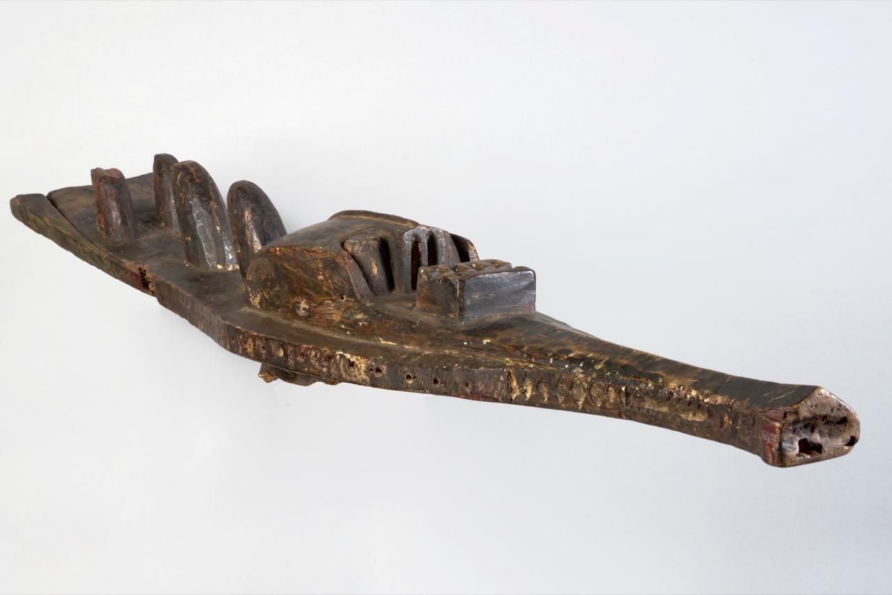 maschera di società delle maschere Ekine - popolazione Ijo (sec. XX)