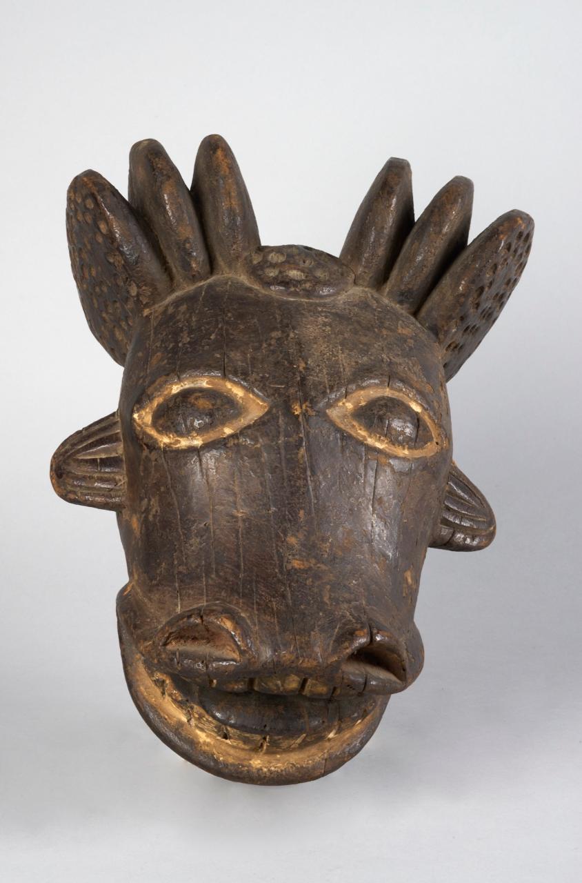 maschera di società Mepfeli - popolazione Bamileke (sec. XX)