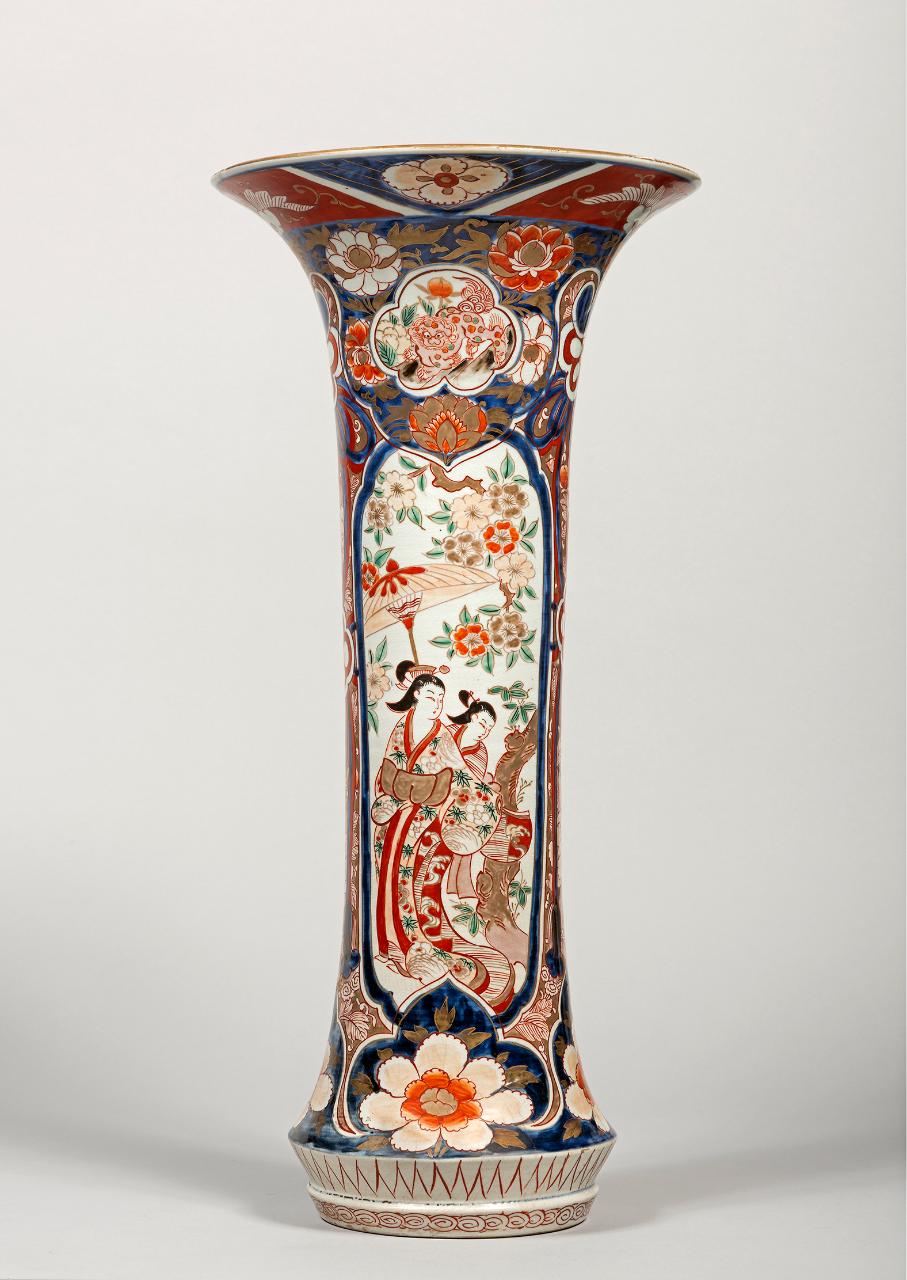 motivi decorativi vegetali (vaso) - ambito Giappone (seconda metà sec. XVIII)