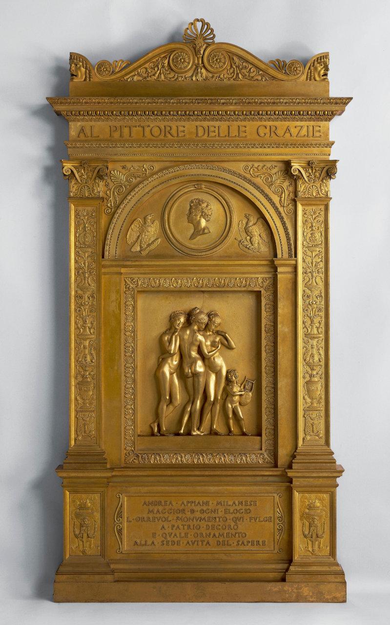 Monumento ad Andrea Appiani, monumento ad Andrea Appiani (monumento celebrativo) di Manifattura Strazza e Thomas; Moraglia, Giacomo ((?); ) (primo quarto sec. XIX)