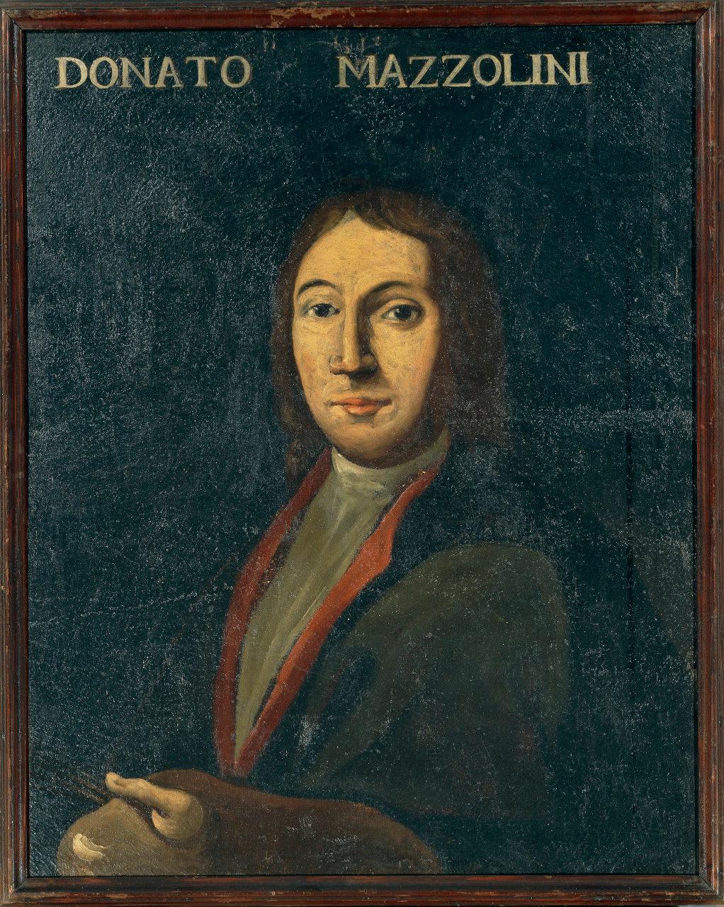 Ritratto di Donato Mazzolini, ritratto di Donato Mazzolini (dipinto) - scuola lombarda (ultimo quarto sec. XVII)