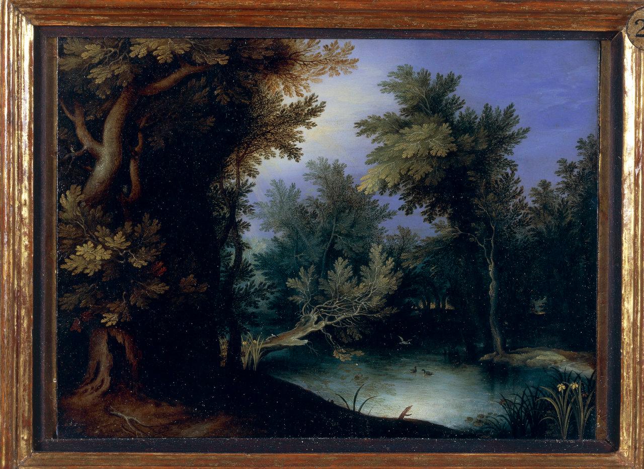 Paesaggio con palude, paesaggio con palude (dipinto) di Brueghel, Jan (sec. XVI)