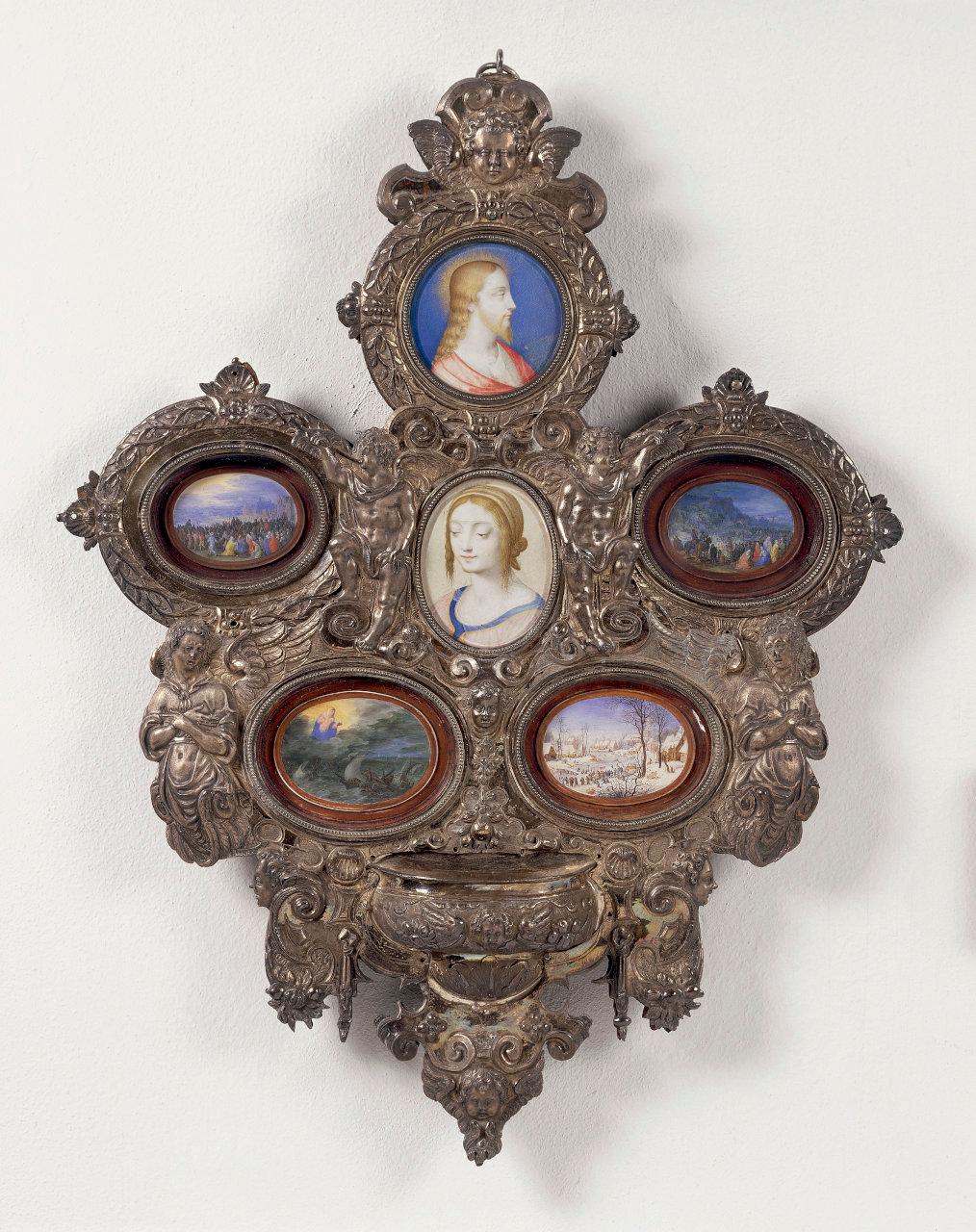 Il Redentore, Cristo redentore (miniatura) di Marchesini, Girolamo (sec. XVII)