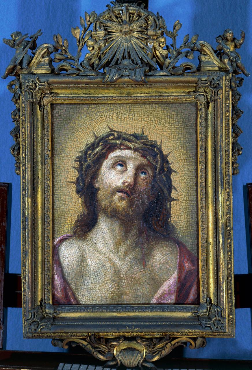 Gesù coronato di spine, Cristo coronato di spine (mosaico) - anonimo (sec. XIX)