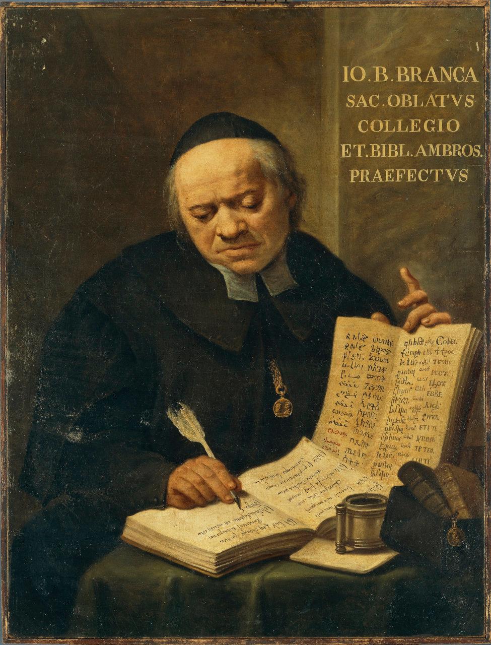 Ritratto di Giovanni Battista Branca, ritratto di Giovanni Battista Branca (dipinto) di Corneliani, Francesco (fine/ inizio secc. XVIII/ XIX)