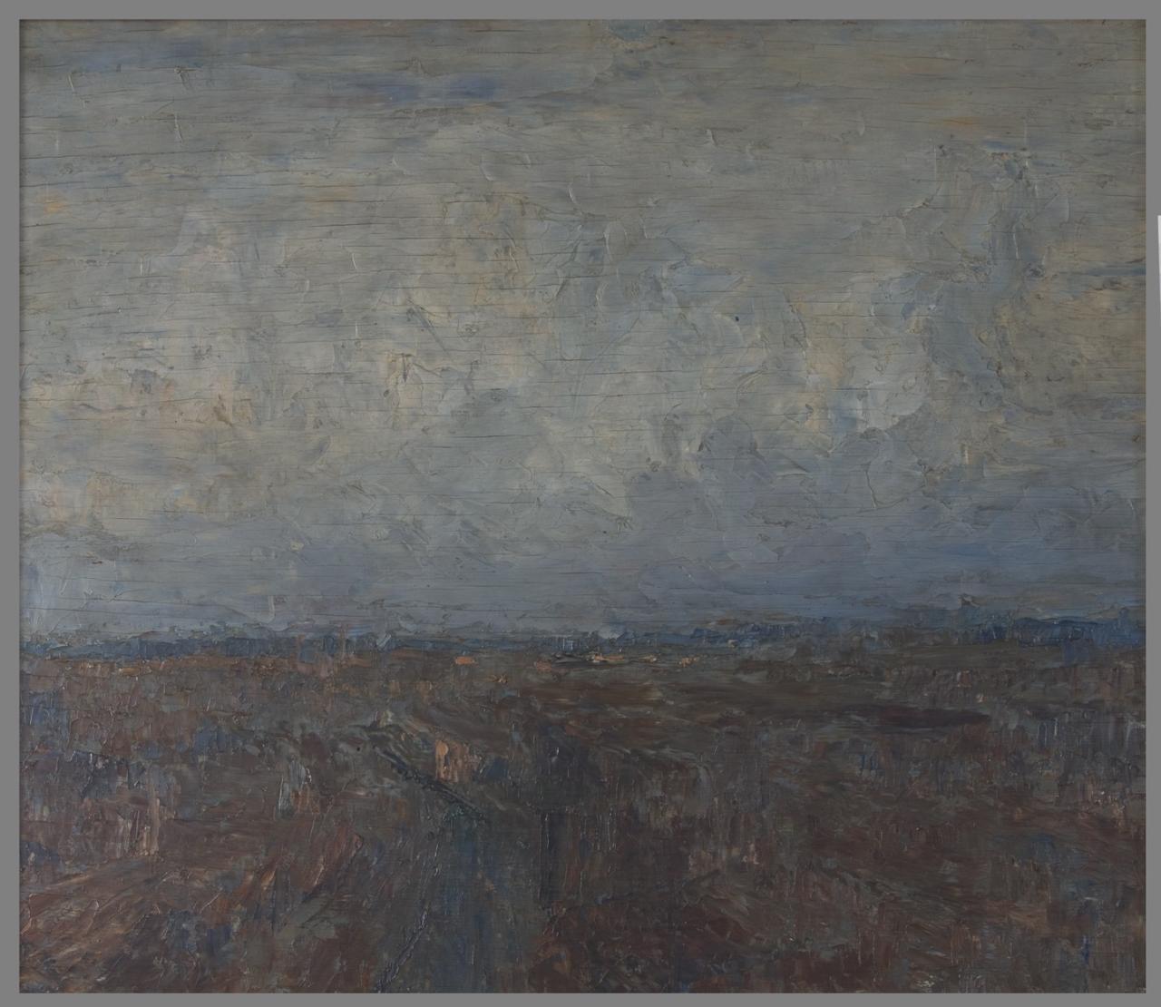 Paesaggio, Paesaggio campestre (dipinto) di Cinotti, Guido (sec. XX)