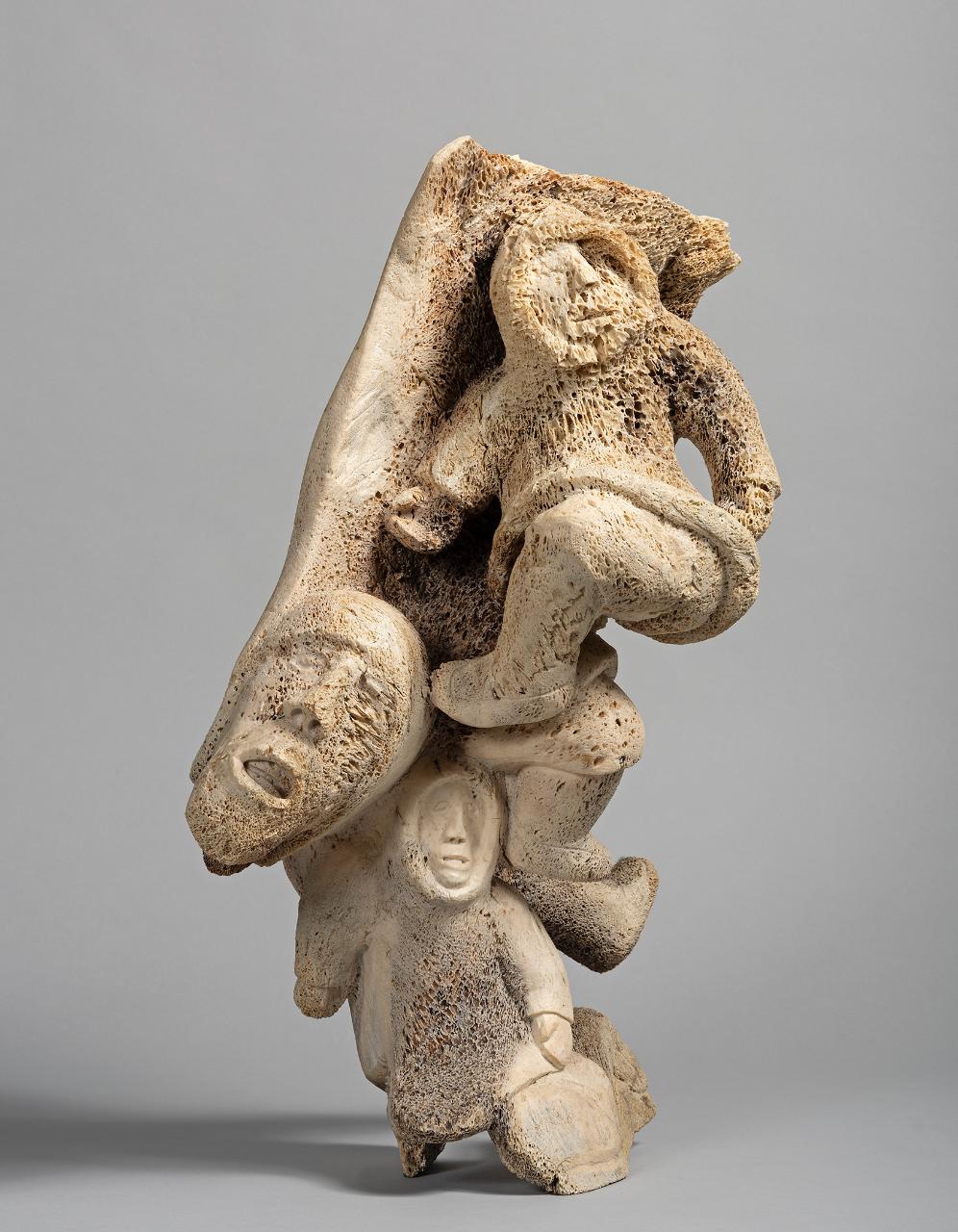 Animali e figure umane (scultura) di popolazione Inuit - popolazione Inuit (seconda metà sec. XX)