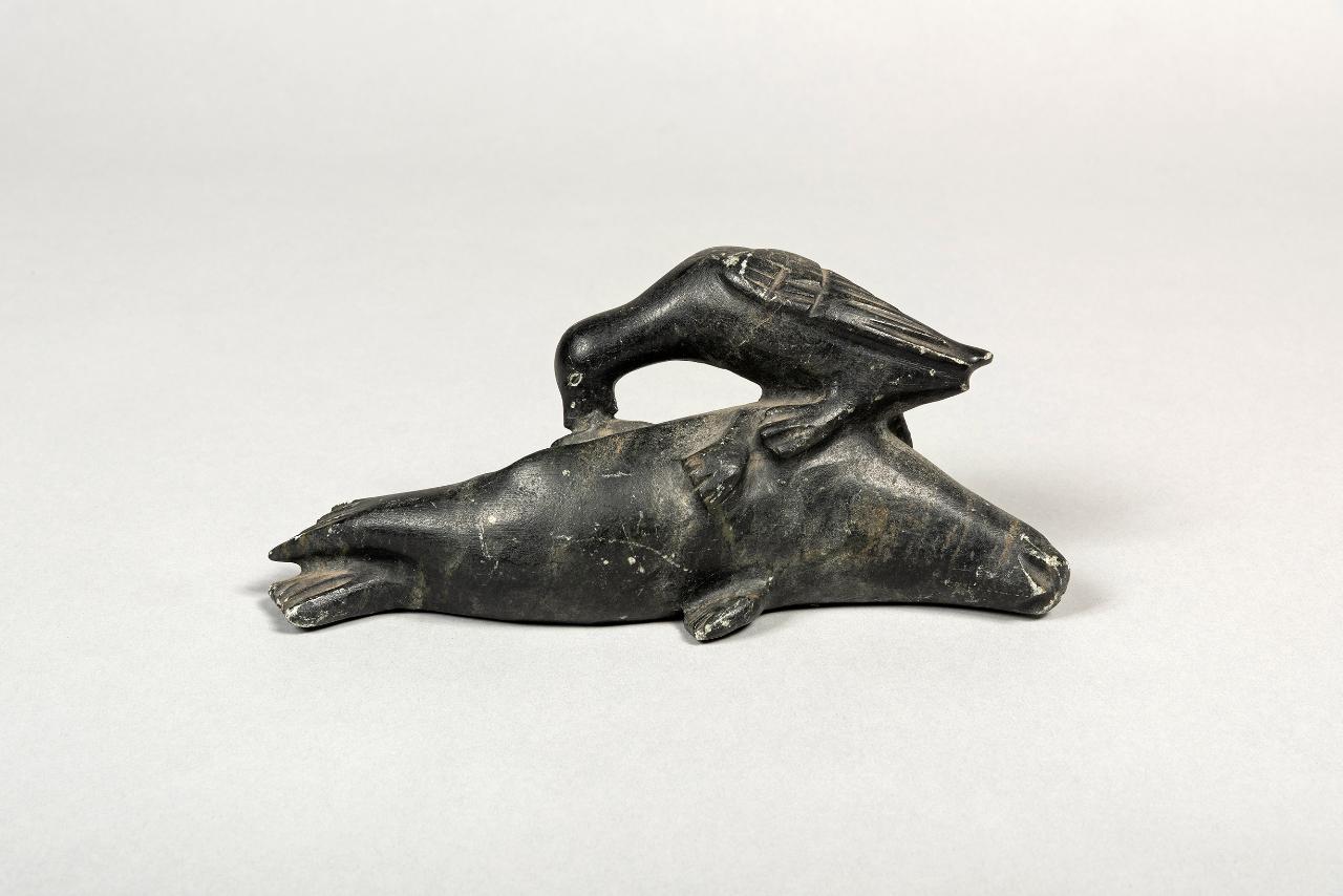 Uccello nordico, uccello (scultura) di popolazione Inuit - popolazione Inuit (seconda metà sec. XX)
