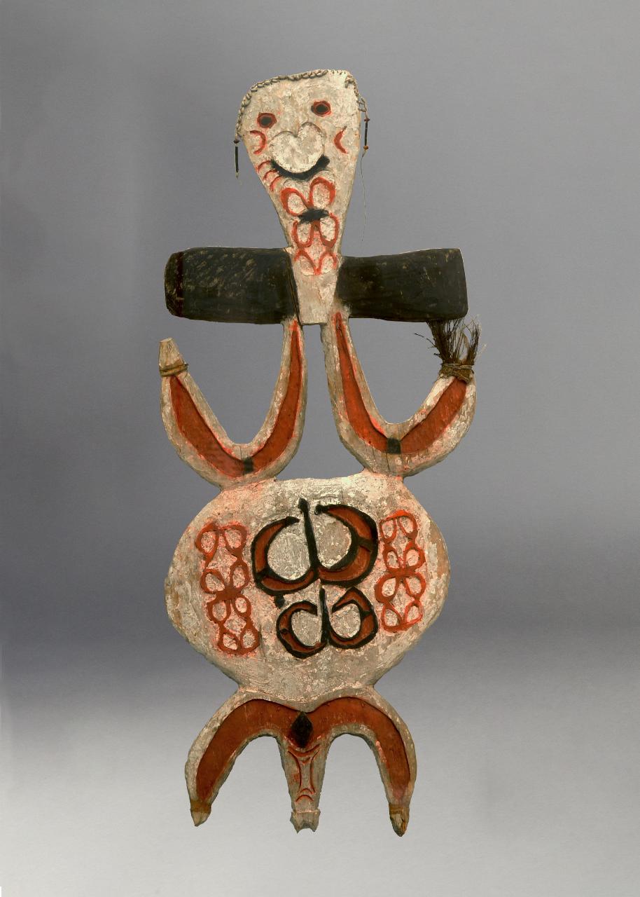 tartaruga, mbu (ornamento superiore per maschera) - popolazione Asmat (sec. XX)