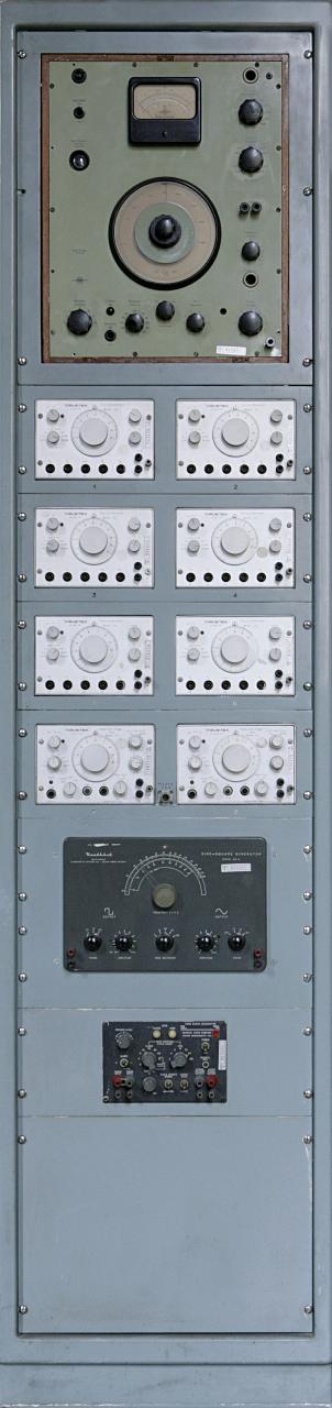 telaio studio fonologia di Lietti, Alfredo; RAI; Wavetek; Brüel & Kjær; Heathkit; General Radio (terzo quarto||terzo quarto||terzo quarto||terzo quarto||terzo quarto sec. XX||sec. XX||sec. XX||sec. XX||sec. XX)