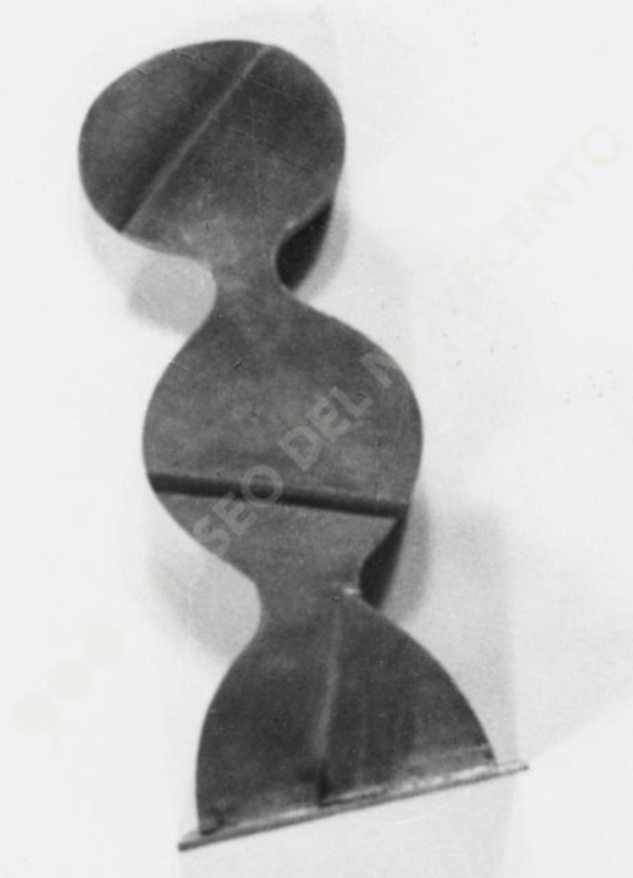 Studio n.13, composizione astratta (bassorilievo) di Guerrini, Lorenzo (seconda metà sec. XX)