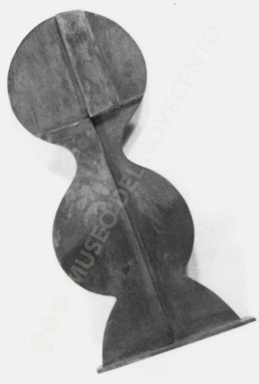Studio n.14, composizione astratta (bassorilievo) di Guerrini, Lorenzo (seconda metà sec. XX)