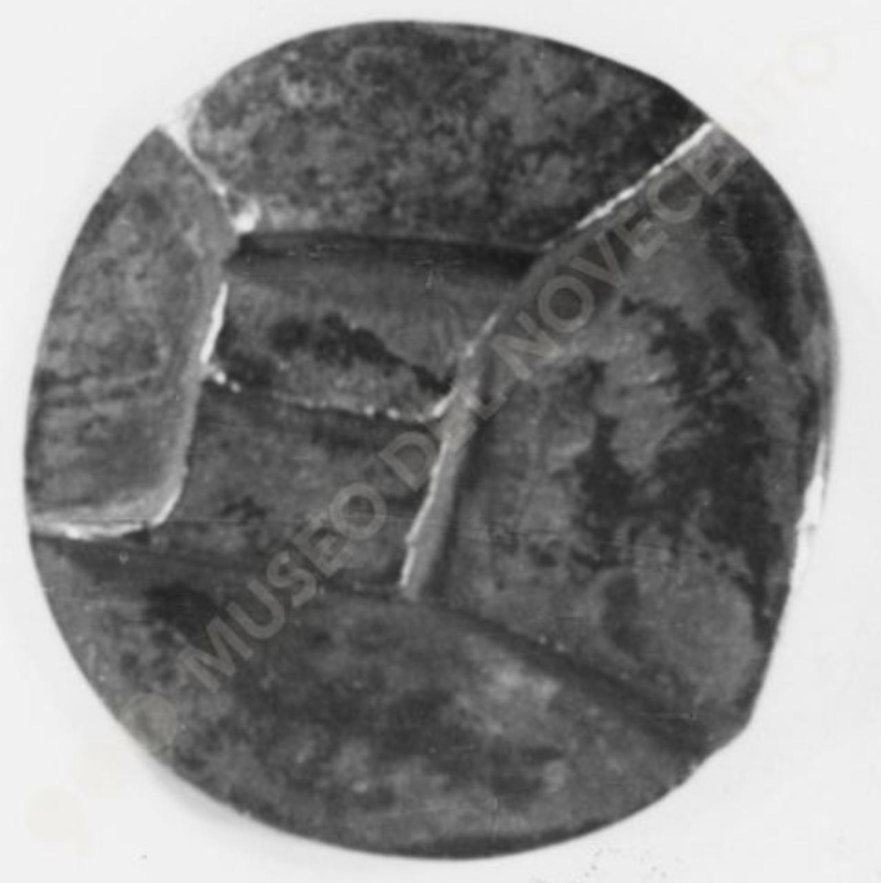 Impronta plastica tagliente, composizione astratta (bassorilievo) di Guerrini, Lorenzo (seconda metà sec. XX)